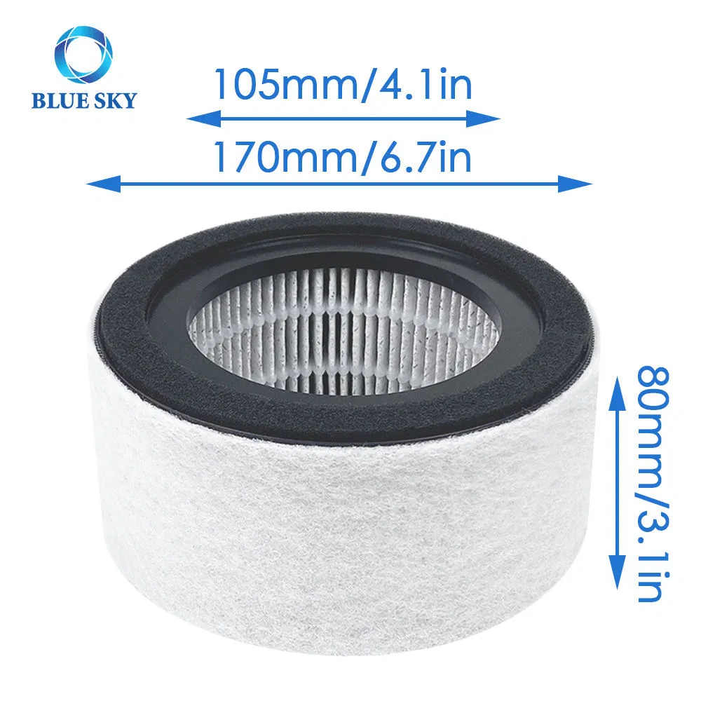 Air Purifiers Parts HS-1944 Activated Carbon Filter Replacement for Cranes Ee-5067 Air Purifier