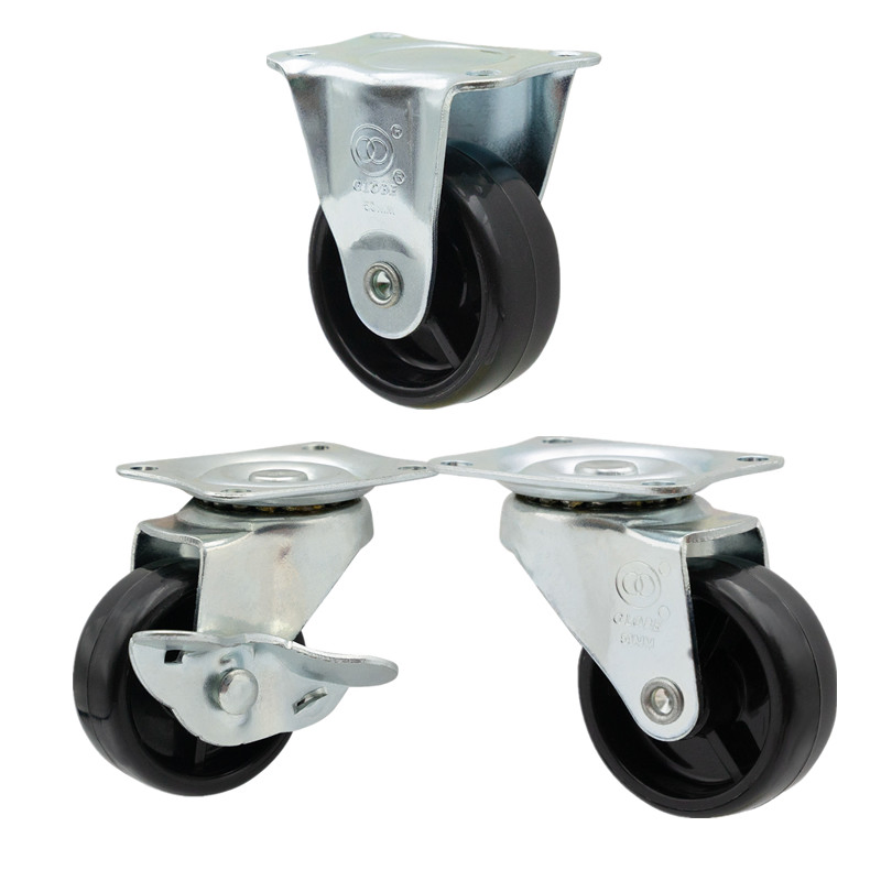 Globe Furniture Used 50mm Swivel PP Caster (black) for Commercial Catering Equipment