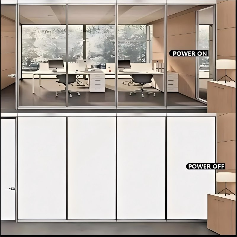 Pdlc Smart Film Switchable Smart Film Adhesive Smart Glass Film for Office Meeting Room