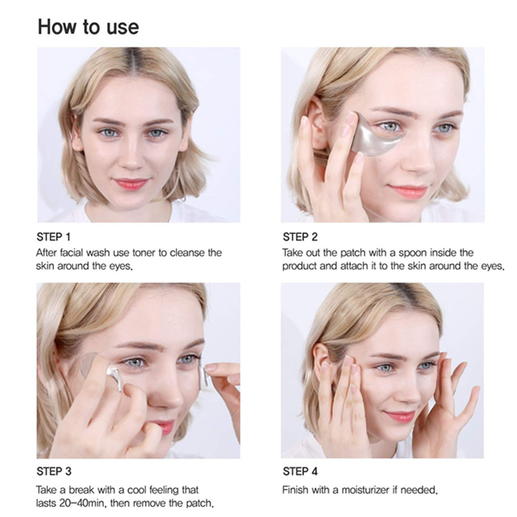 Premium Wrinkle Care Moisturizing Pearl Under Eye Patches Eye Mask