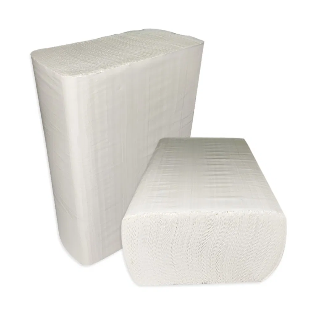 China Supplier Hand Paper Towel Rolls Thicker Non-Woven Cleaning White Hardwound Kitchen Tissue Paper
