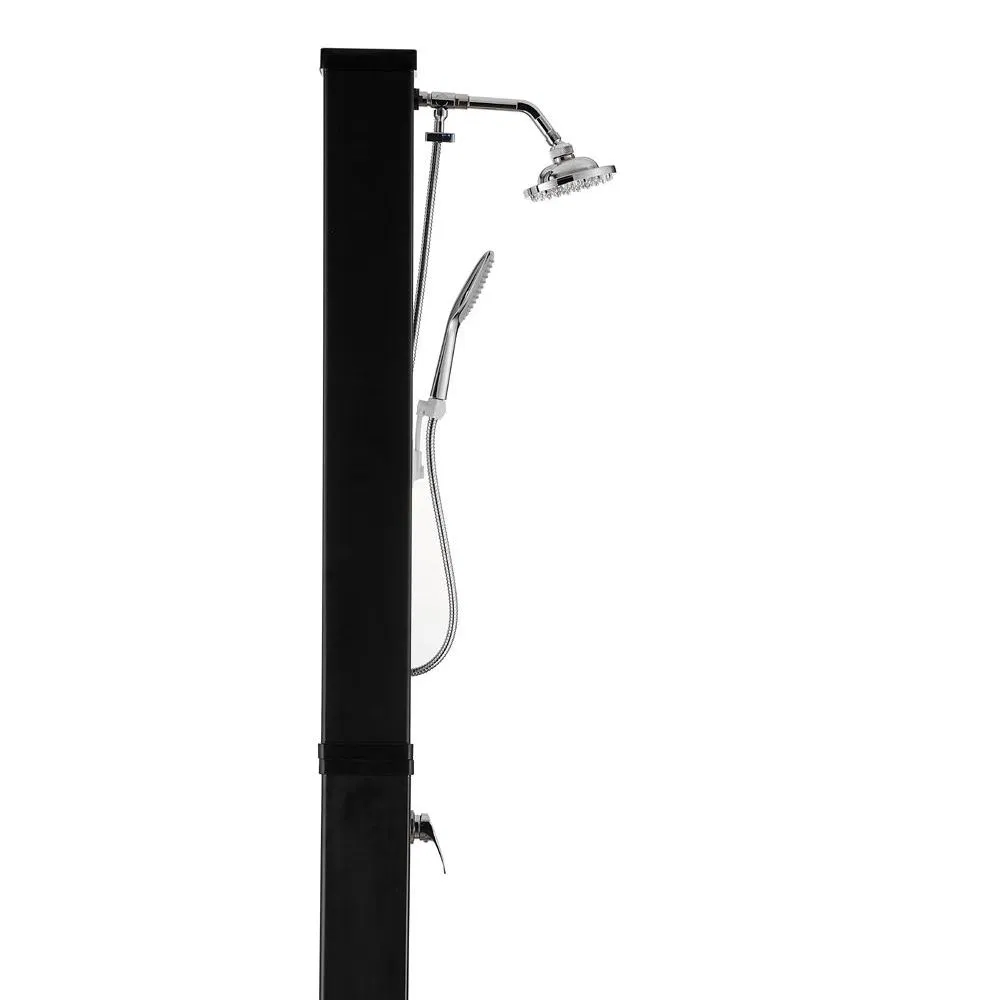 Stylish Outdoor Garden Shower Column with Solar Technology