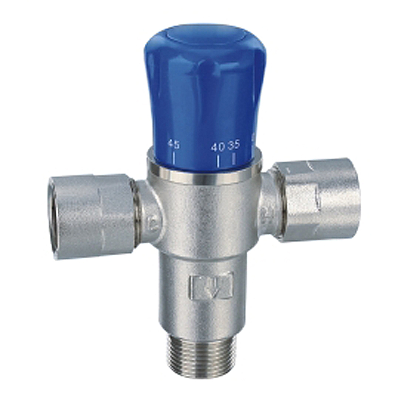 Brass Thermostatic Mixing Hot Water and Cold Water Valve