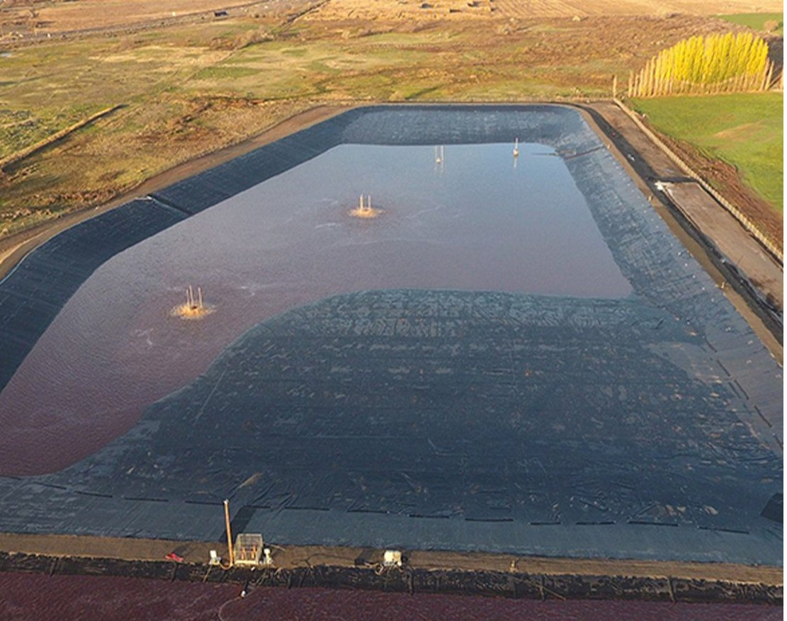 Seepage-Proof 0.3-3mm HDPE UV-Stabilized Anti-Corrosion Barrier Geomembrane for Canal