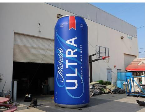 2023 New Mini on Desk Advertising Inflatable Beer Bottle