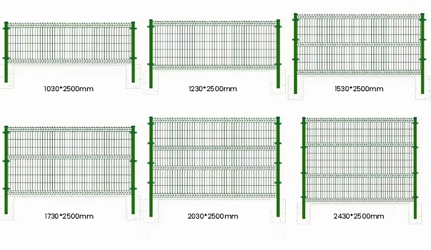 3D Curved Welding Fence with PVC Coating Attractive Suitable for Parks Roads and Farms