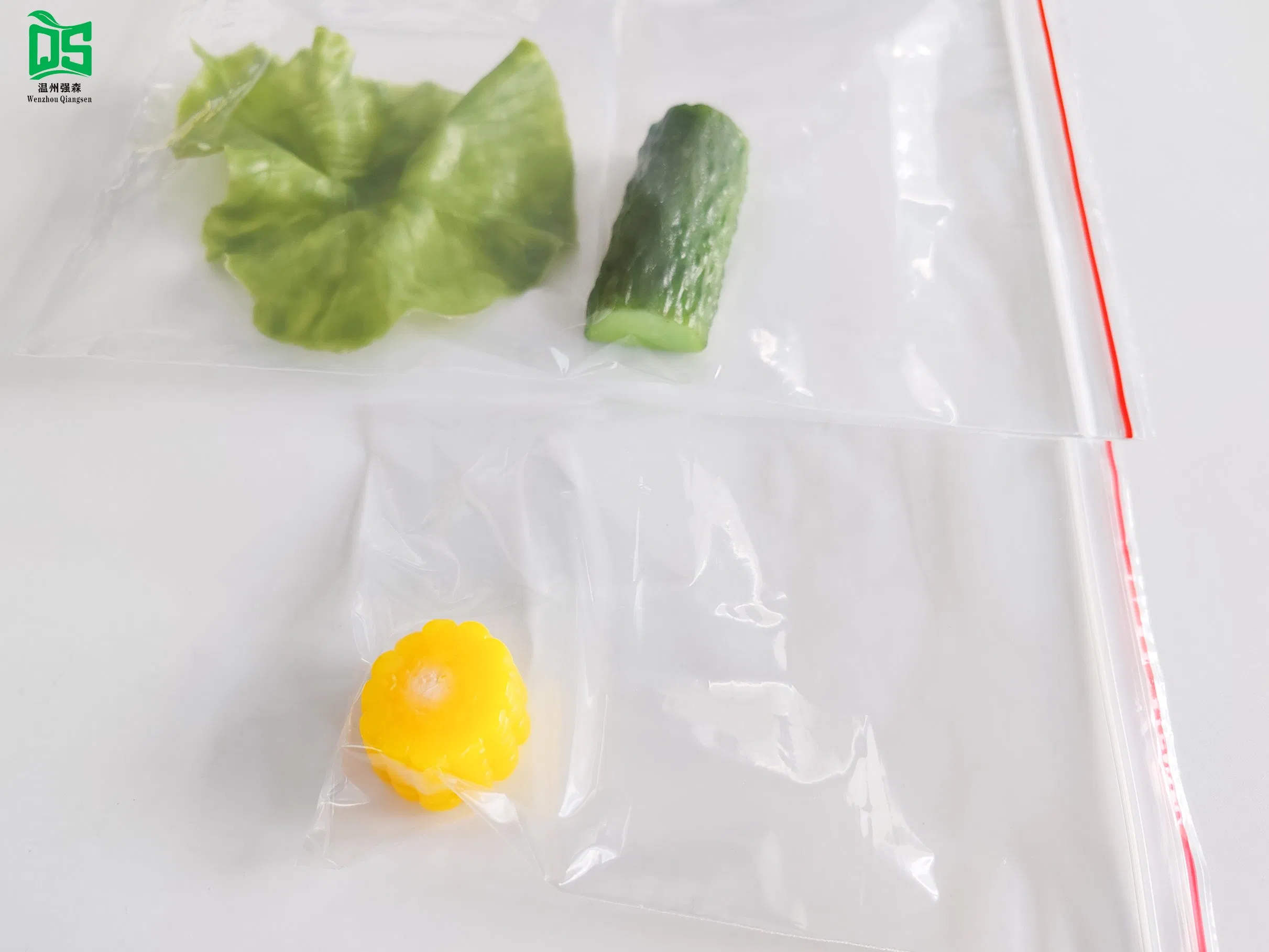 Wholesal Food/Clothing Storage PE Zip-Lock Plastic Bag PE Zip Lock Packaging Bag