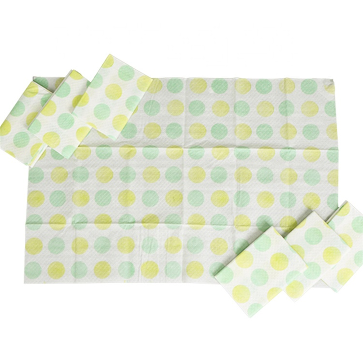 Biodegradable Baby Soft Portable Diaper Change Pad Mat Disposable Changing Mat Waterproof Leak Proof Diaper Travel Mat