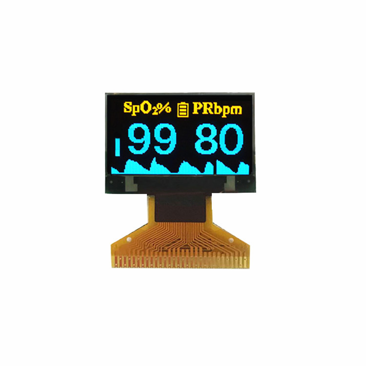 OLED дисплей 0.96 дюйма 128x64, синий