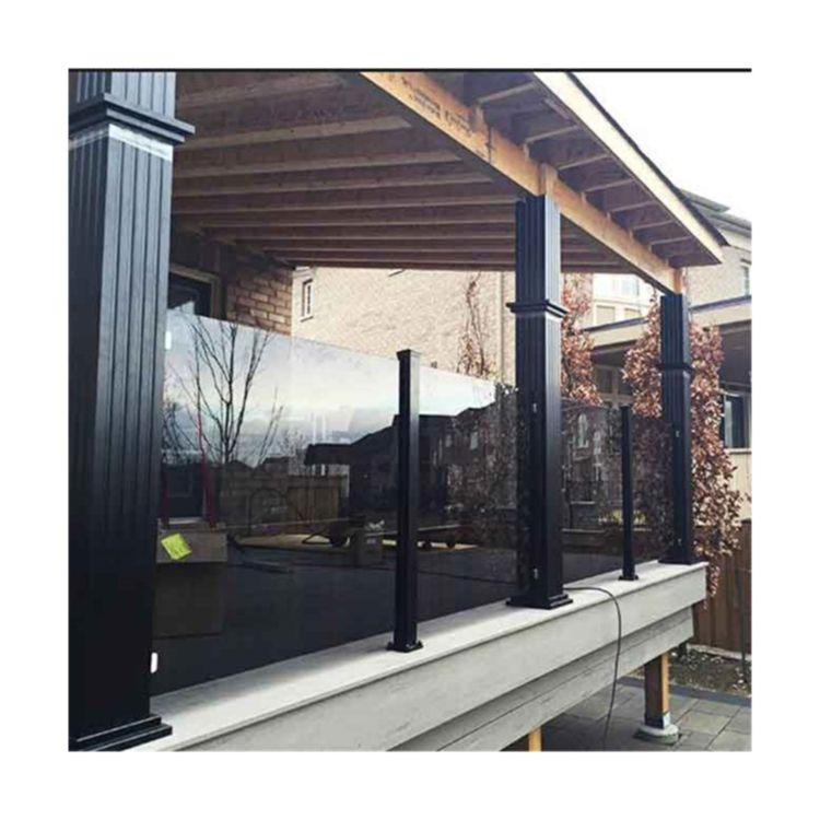 Stainless Steel 304s. S Post Glass Balustrade Price