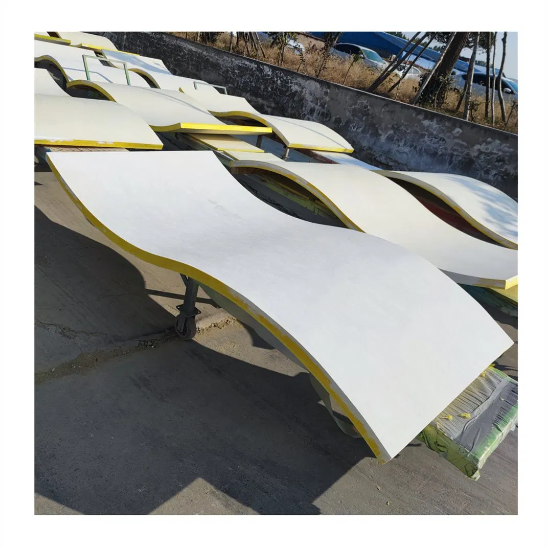 Fire Resistant Class a Building Materials for Suspended Wave Ceiling Panel