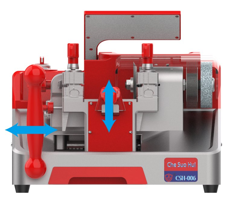 Csh006 Horizontal Milling Machine Which Can Change The Key Length and Width