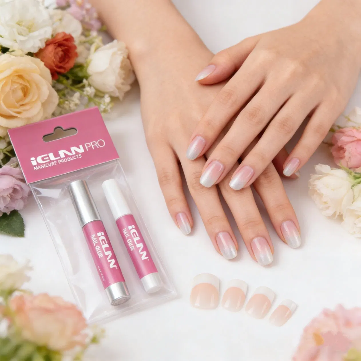 Portable Beauty Wholesale Non-Fogging Instant Bond Nail Art Glue for Broken Nail