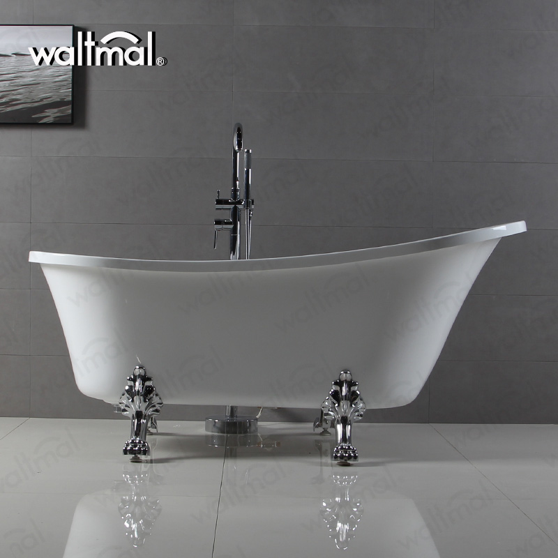 Clawfoot Hot Selling Acrylic Freestanding Clawfoot Bathtub