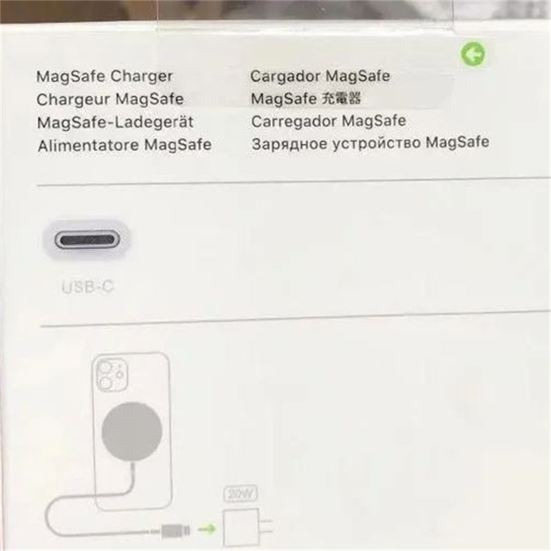 Беспроводная зарядка MagSafe 15W с логотипом, USB-C