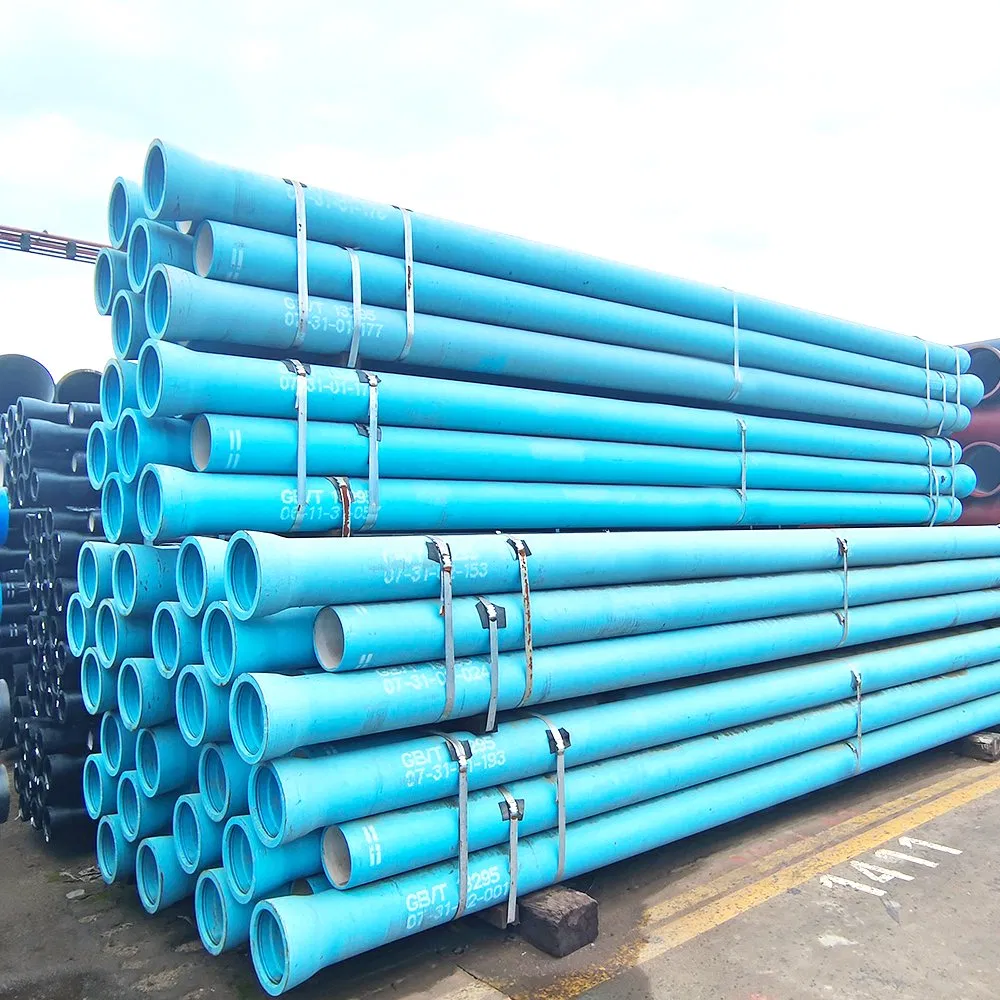 High Quality DN 300mm 100mm K8 K7 K9 C25 C30 450mm 6 Inch Black Ductile Cast Iron Pipe Price