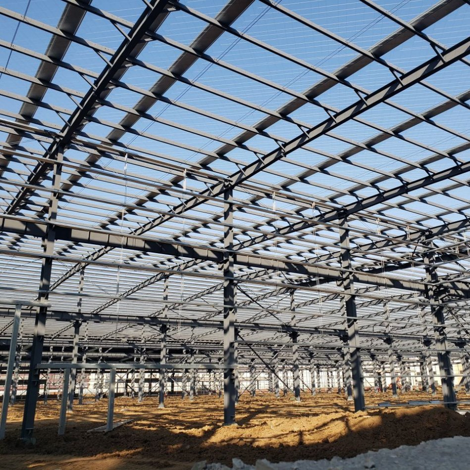 Durable Prefabricated Light Steel Frame for Office Construction