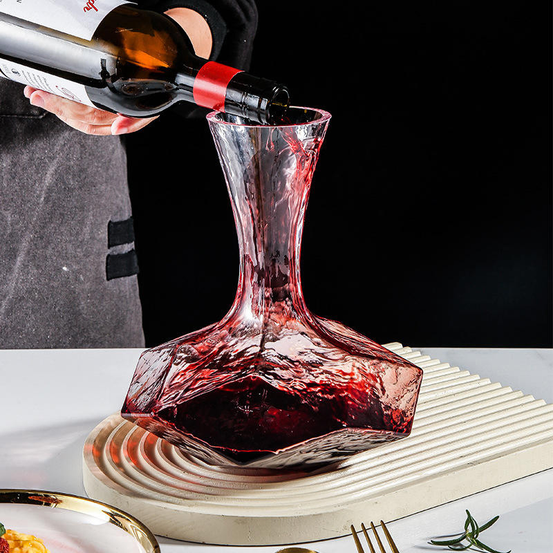 Creative Geometric Household Red Wine Dispenser Glass Wine Set Glass Decanter