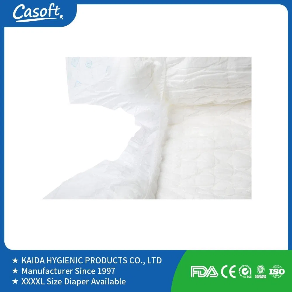 OEM Quick Dry Fluff Pulp Adult Diapers for Incontinence and Aged Care