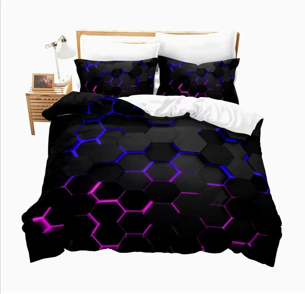 3D Printed Quilt Cover Set Bedding Sets Pillowcases