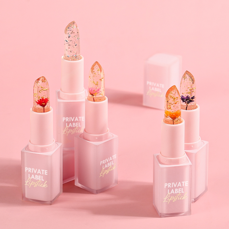 2024 New Color-Changing Flower Lipstick Vegan Makeup