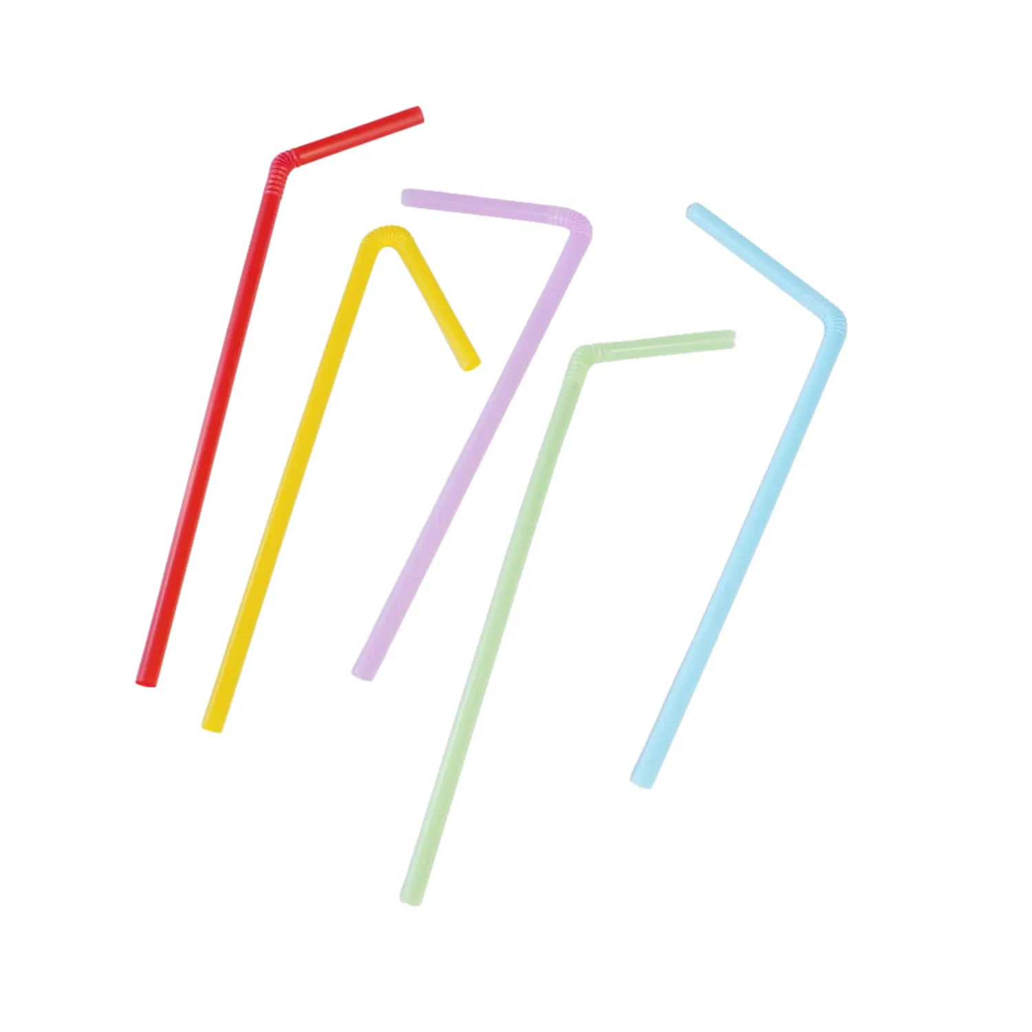 Eco-Friendly PLA Straws: Colorful, Bendable, and Non-Slip Design