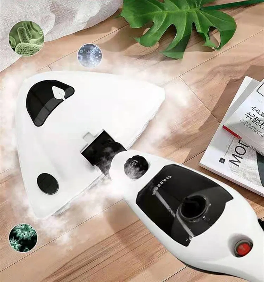 Portable Steam Cleaner for Hardwood, Tiles, and Carpet with Versatile Tools