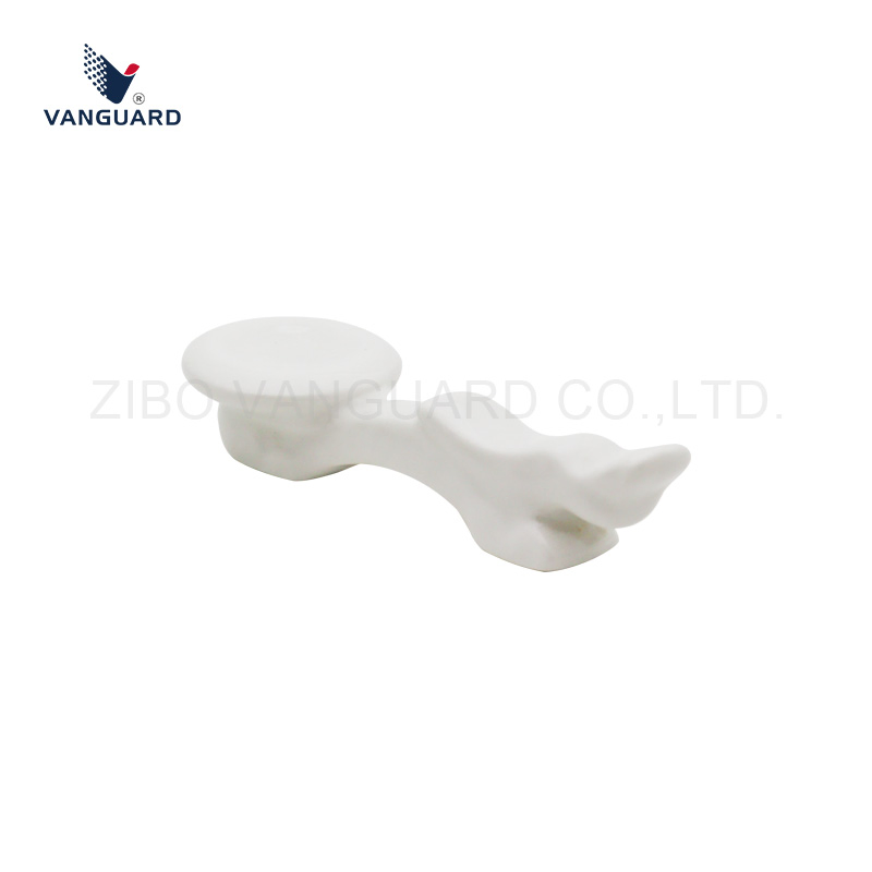 Restaurant Healthy OEM Ceramic Chopstick Rest White Porcelain Chopstick Stand