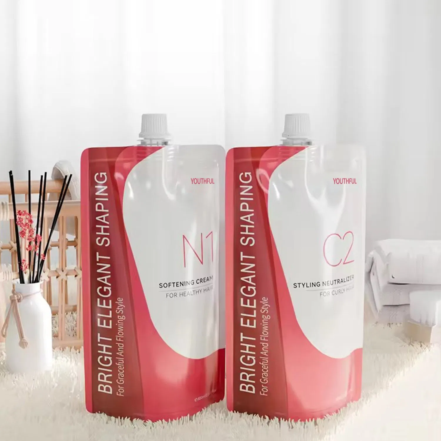 Professional Salon Permanent Hair Curling Cream