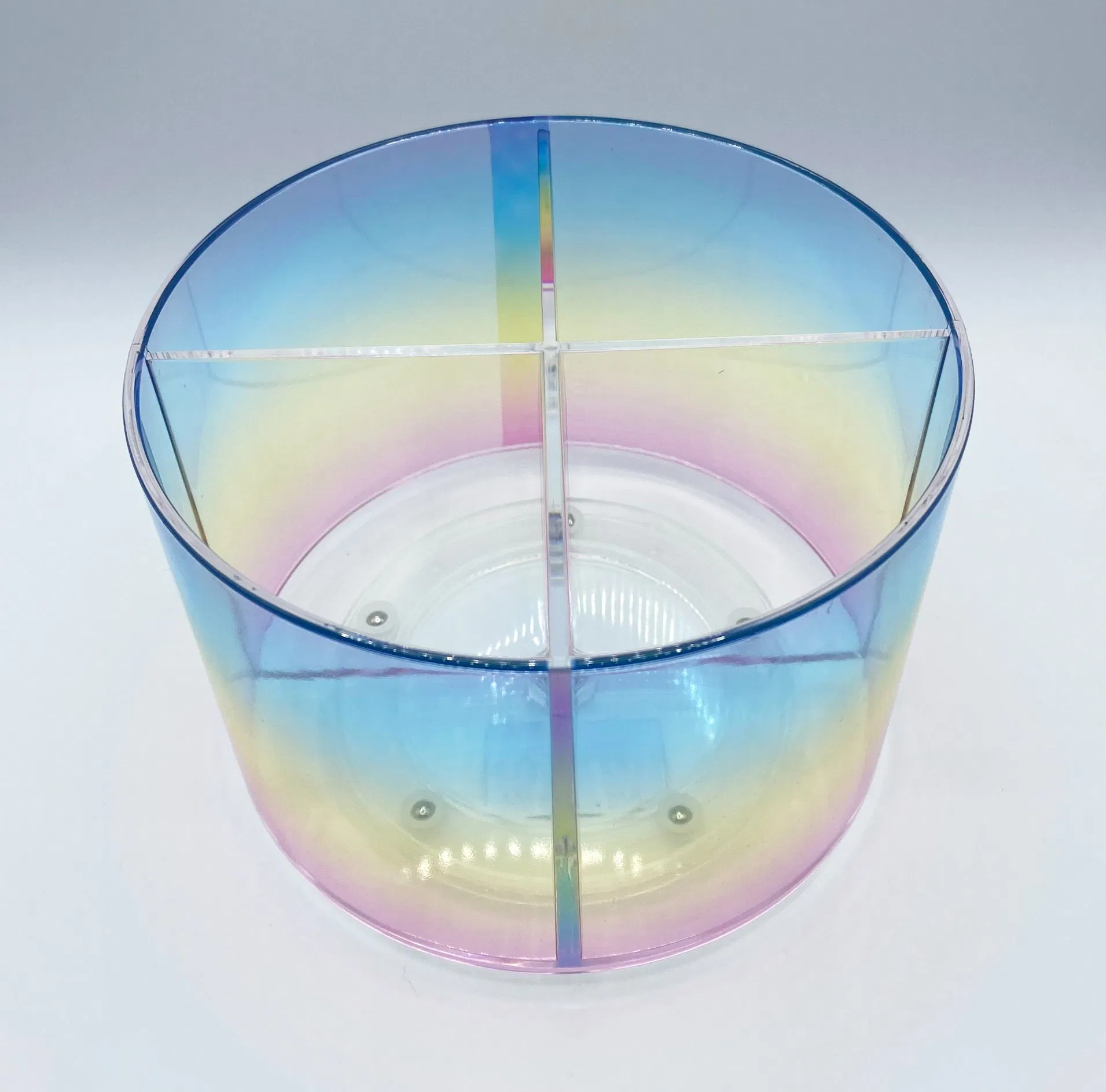 Acyrlic Rainbrow Color Promotion Gift Makeup Brush Holder