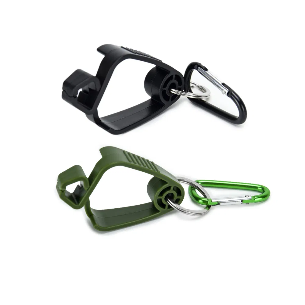 Construction Glove Clip with Carabiner Hook Work Safety Clip Glove Keeper