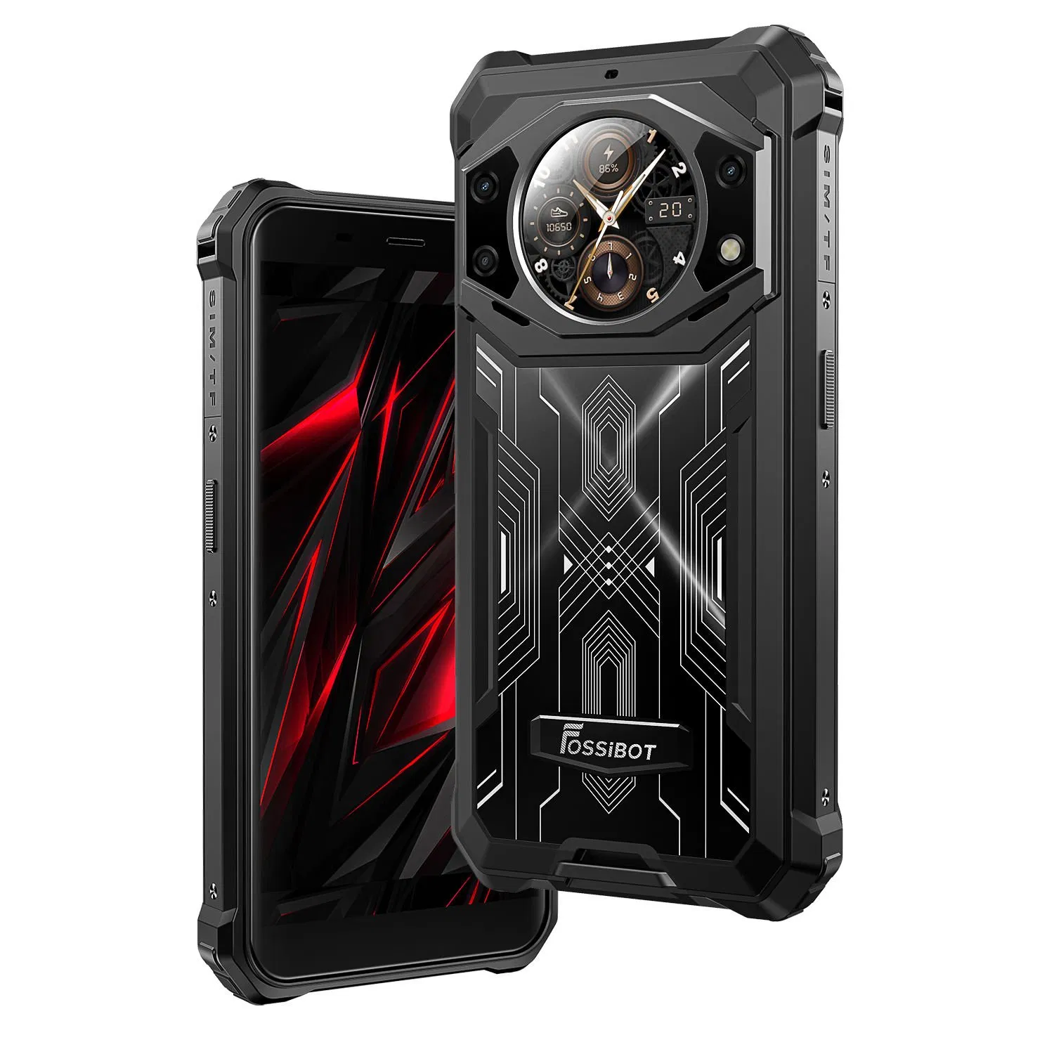 Защищённый смартфон Fossibot F101 PRO 8/128GB, 10600mAh