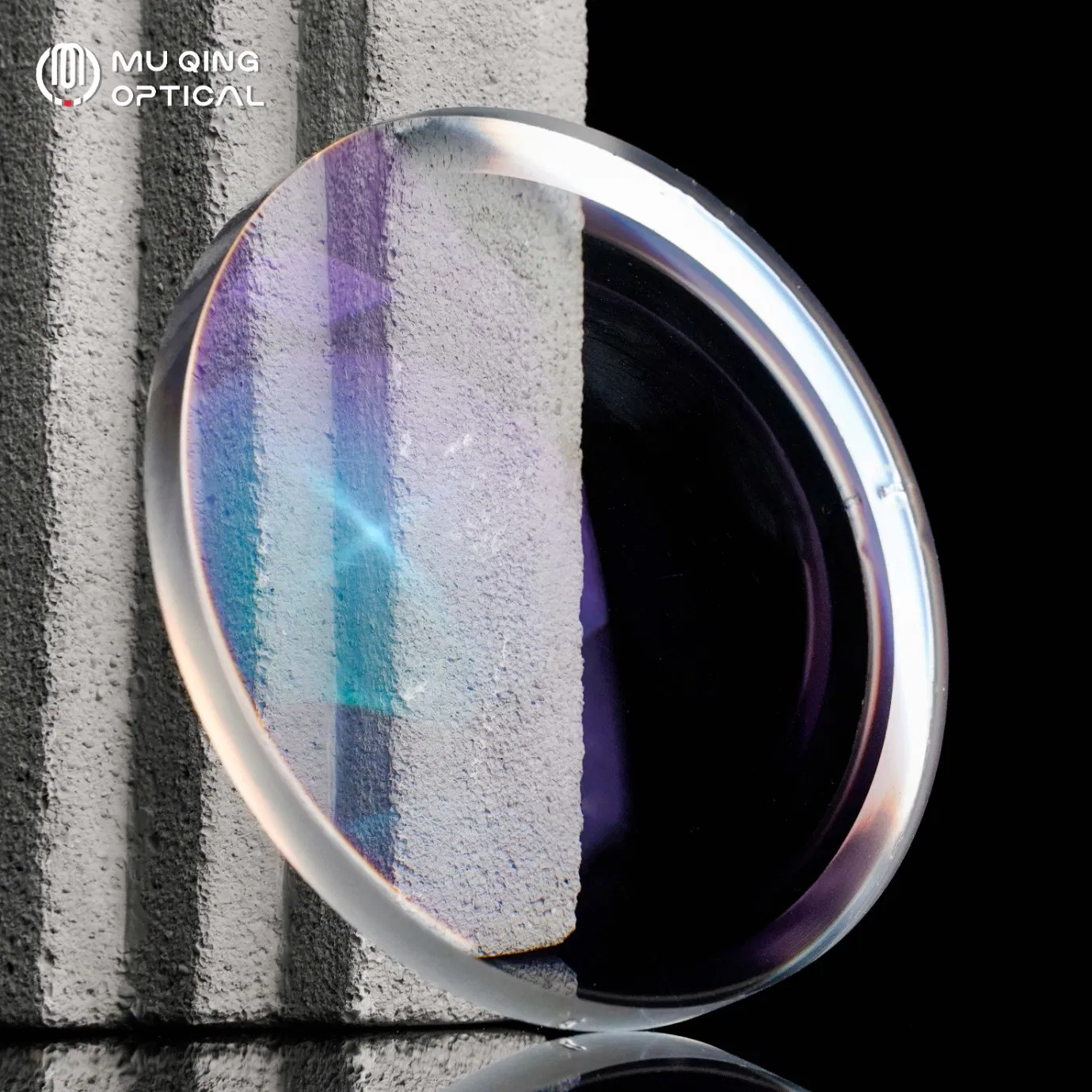 Factory Price Photochromic Eyeglasses Lenses 1.60 Mr-8 CB Purple Blue Cut UV410 High Quality at Cost