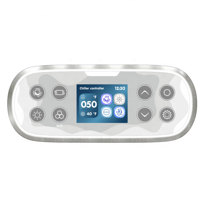 Chic SPA Pool Ice Tub with 1 Seat and Efficient 7.5A Cooling