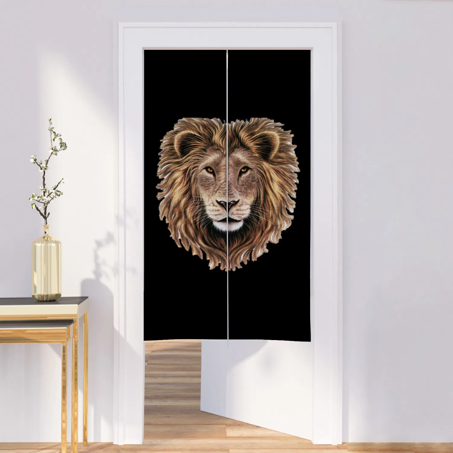 Personalized Logo Text Custom Full Color Japanese Entrance Noren Door Curtain