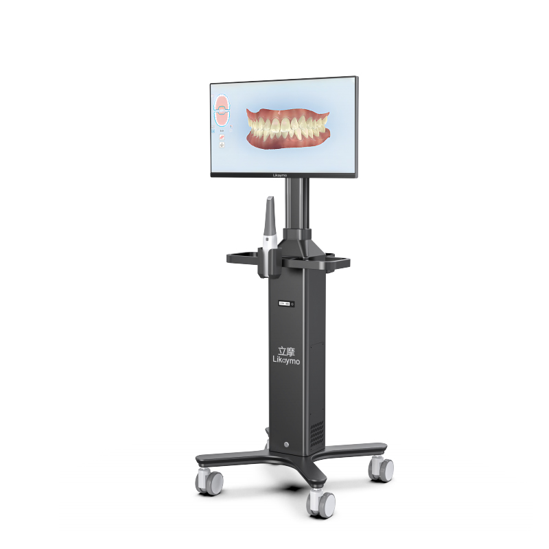Likaymo Adult / Children Medical Oral 3D Intraoral Scanner Trolley with All-in-on PC
