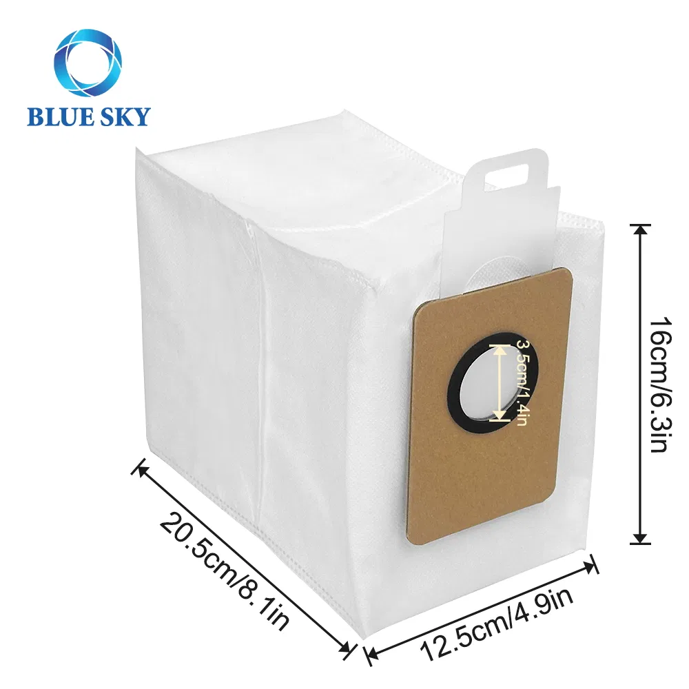 China Supplier Non-Woven Fabrics Dust Bag for Ilife T20s Self Emptying Robot Vacuum Cleaner