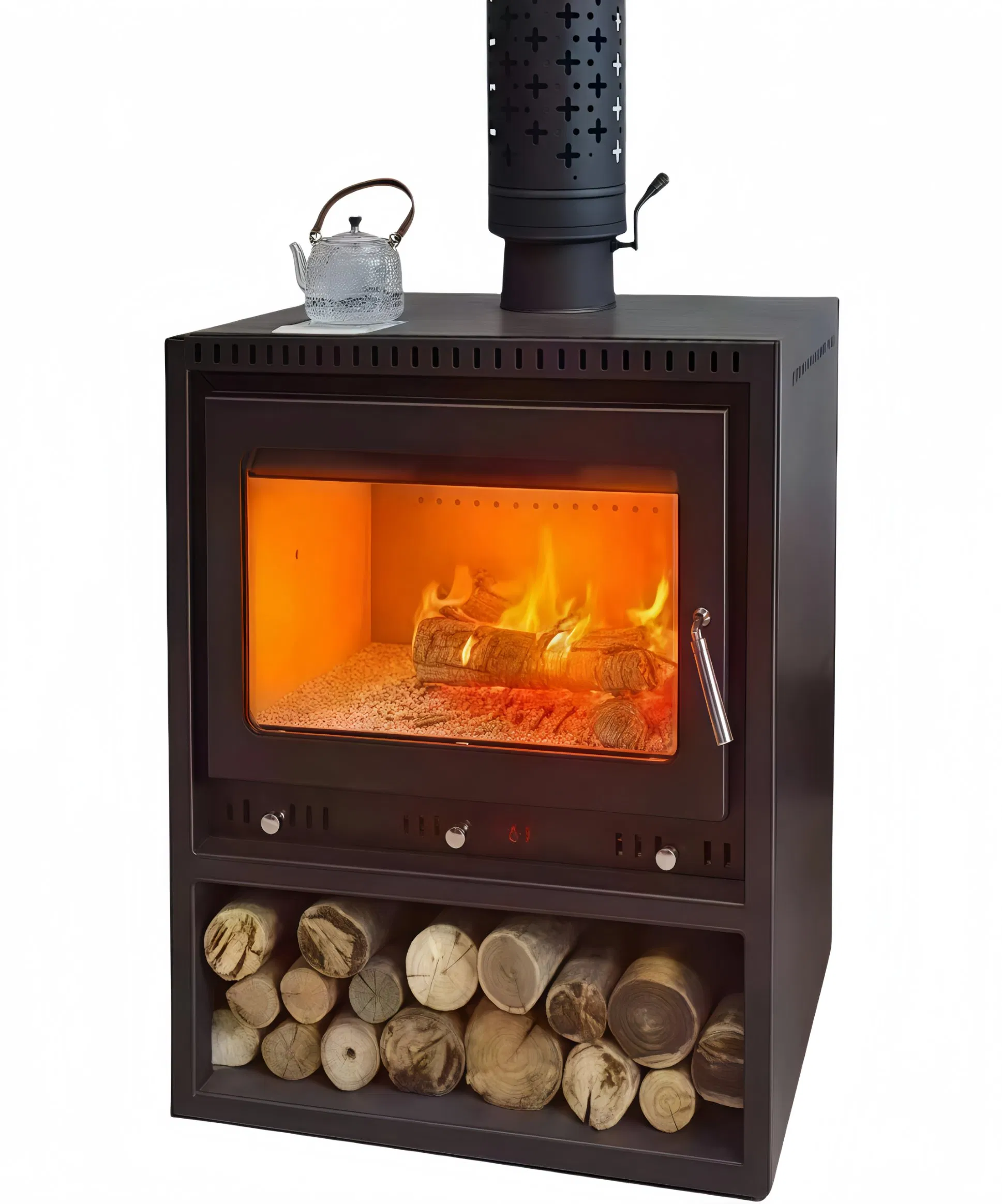 Premium Fireplace by Zhuwei for High-Volume Wood Burning