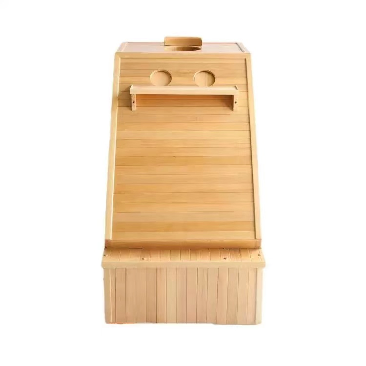 Инфракрасная сауна-купол для одного человека из канадской хемлока