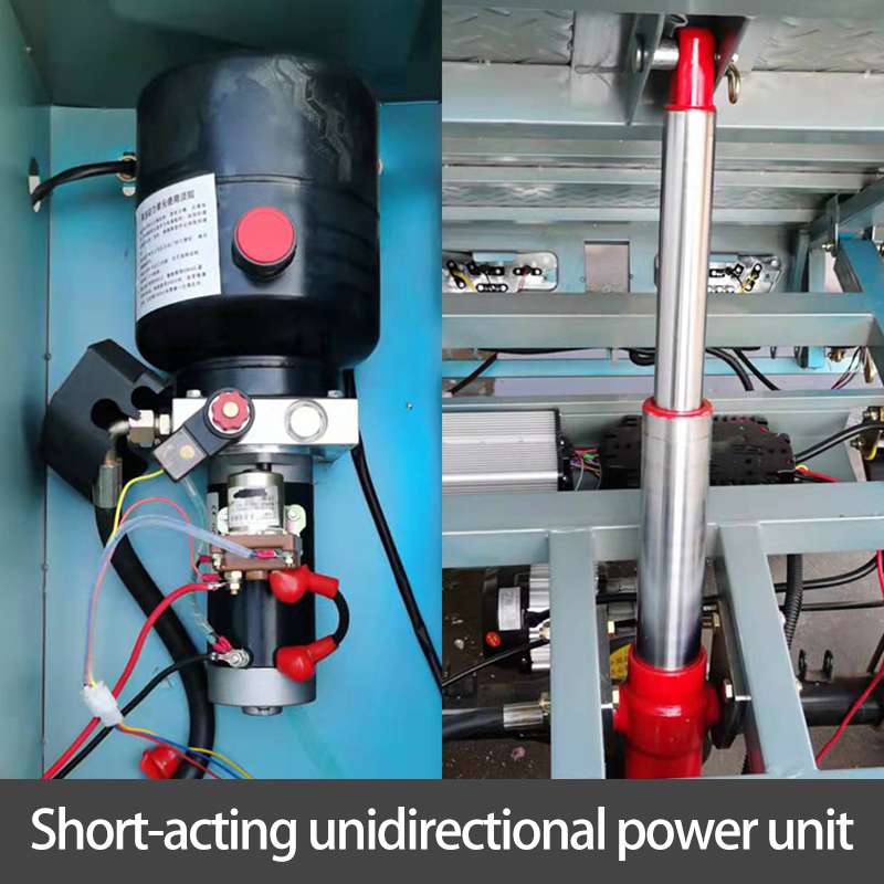 Гидравлическая силовая установка 48V 2200W для трицикла