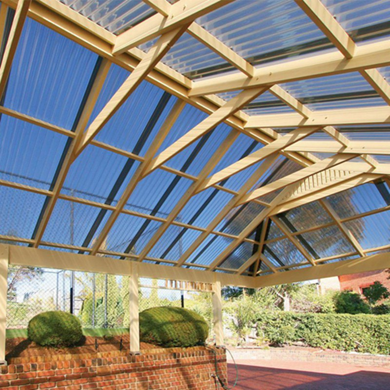 Cheap Roofing Materials Light Weight Plastic Lighting Roofing UPVC Transparent Roof Sheet