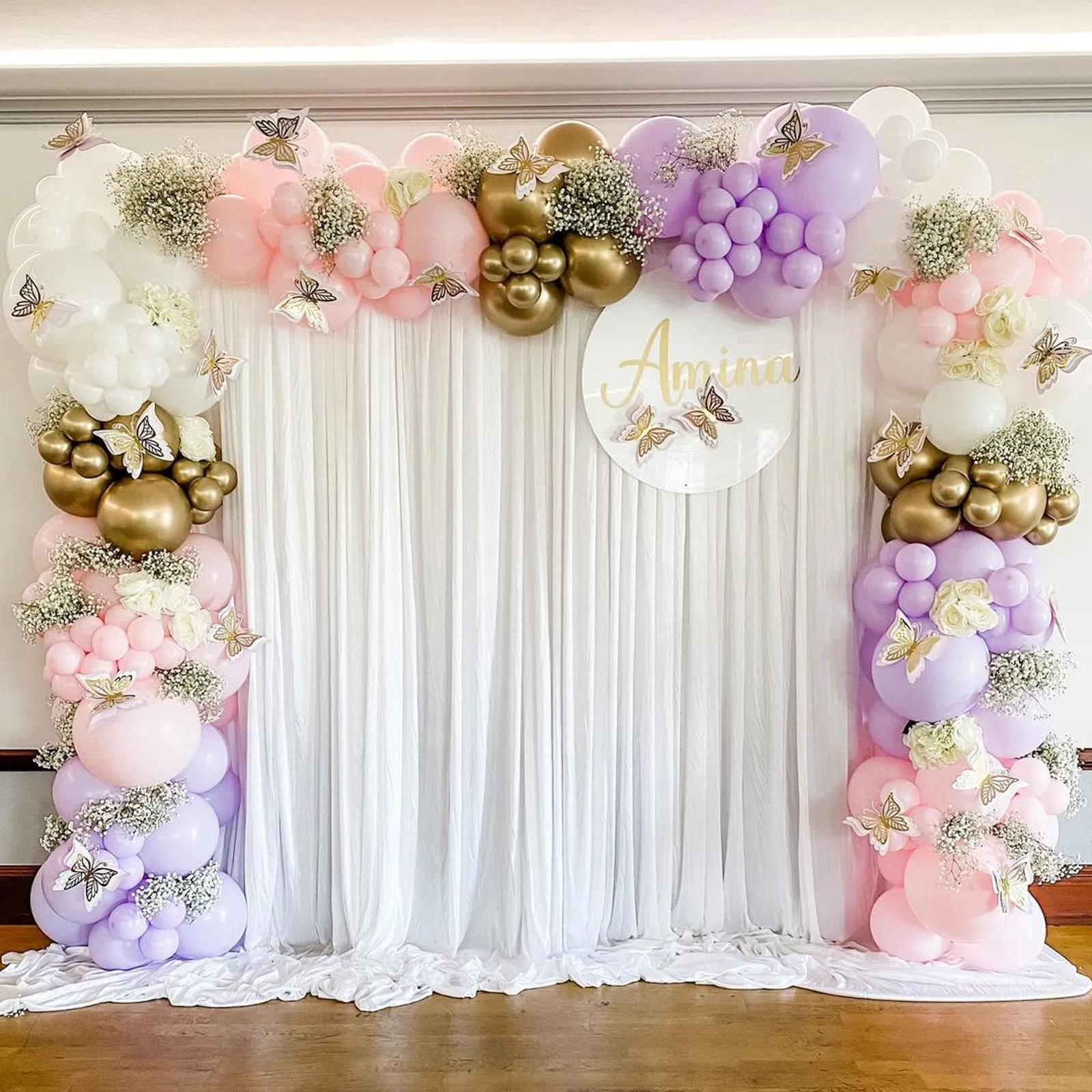 Wedding Backdrop Stand Drape Stand Flower Drape Stand for Wedding Gift Decoration