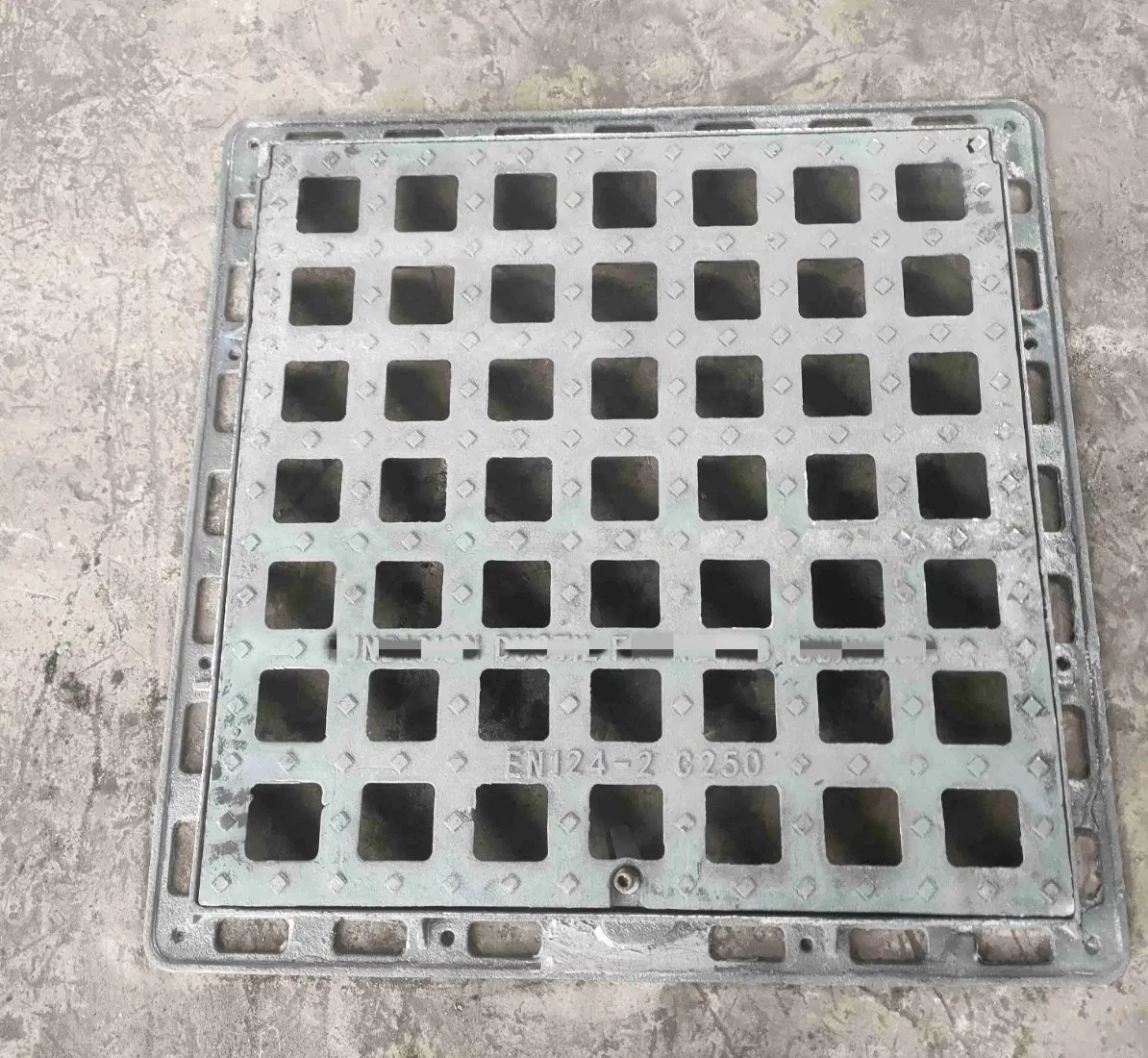 D400 600X350 Galvanized Stair Step Board Treads Flooring Flat Steel Channel Manhole Drain Grating