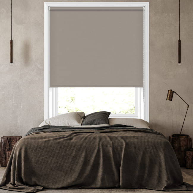 Motorized Polyester Material Curtain Fabric Roller Blind Windproof Blinds Outdoor