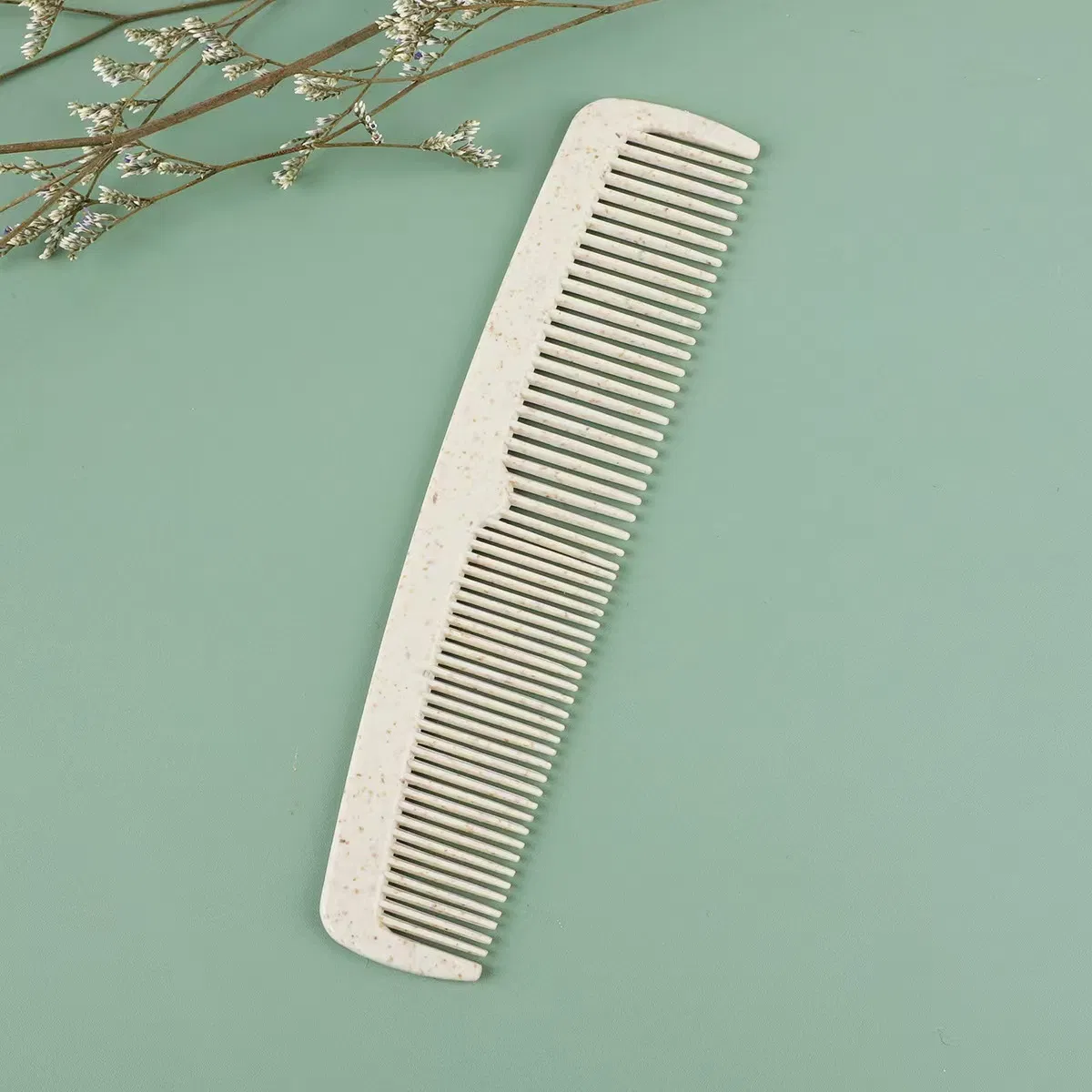 OEM Biodegradable Wheat Straw Hair Combs for Hotel Travel Home