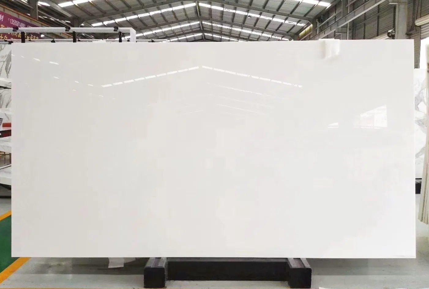 China Nano Crystallized Glass Panel Nano White Marble Stone Slabs