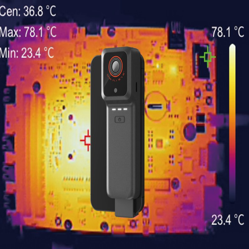 Smart and Portable Thermal Imaging Camera with ±2% Precision and Broad Temperature Range