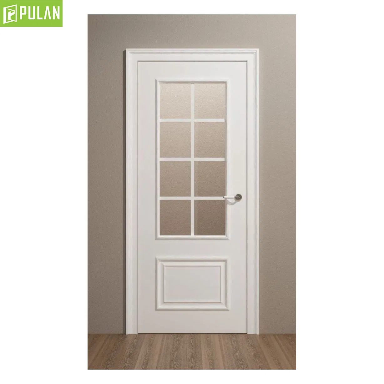 Frosted Glass Shaker Door for Bathroom Privacy