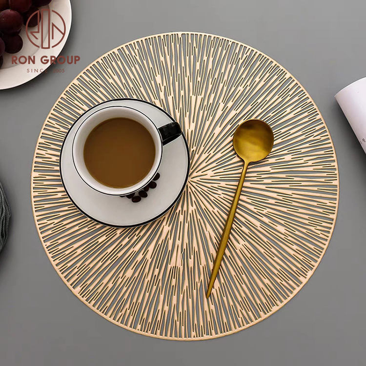 Wedding Pads Flower Decorative Restaurant Dinner Table Mats for Dining Table