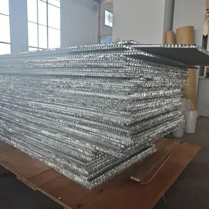 Moisture-Proof 8mm Indoor Sandwich Decorative Material Wall Panel Decoration Stainless Steel Aluminum Honeycomb and Steel Composite Decorative Panel